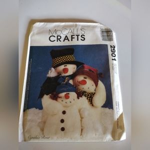 Snowman sewing pattern